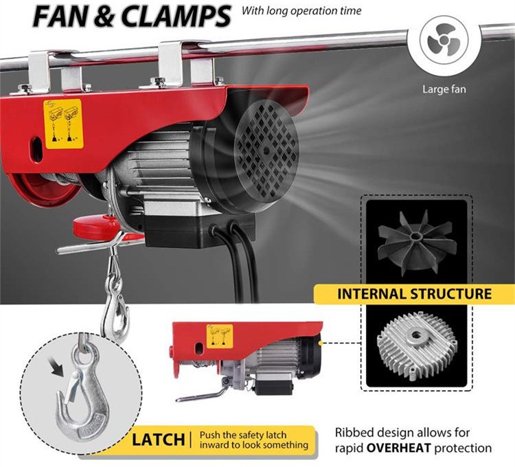 Mini hoist details2-Rayvanbo Mini hoist details2-Rayvanbo
